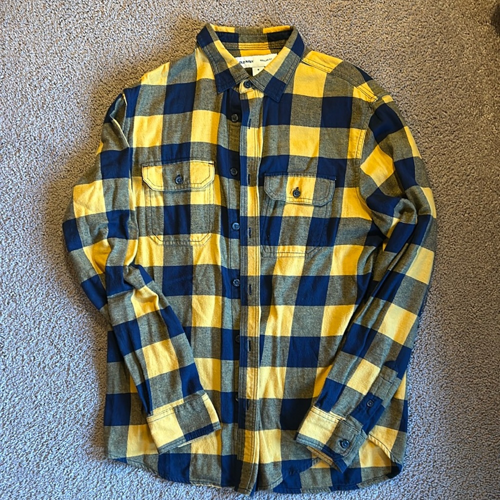 Old Navy flannel button down